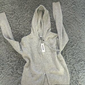 Garage Gray Women's Sweater zip-up